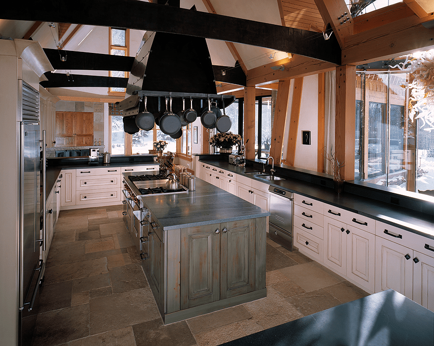 Transition to Traditional Kitchen