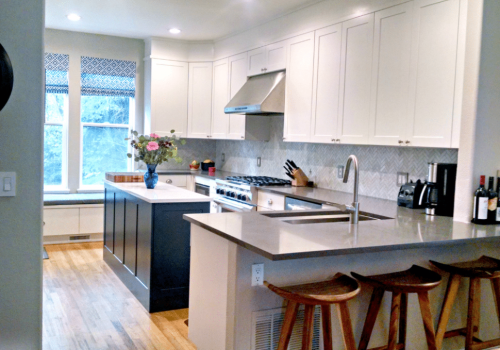 Bright White Carbondale Kitchen